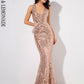 LOVE&amp;LEMONADE Off the Shoulder Geometric Sequins Bodycon Long Dress LM81343