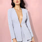LOVE&amp;LEMONADE V-Neck Nail Together Two-Pieces Sets Black/ Gary/Red LM80316-4